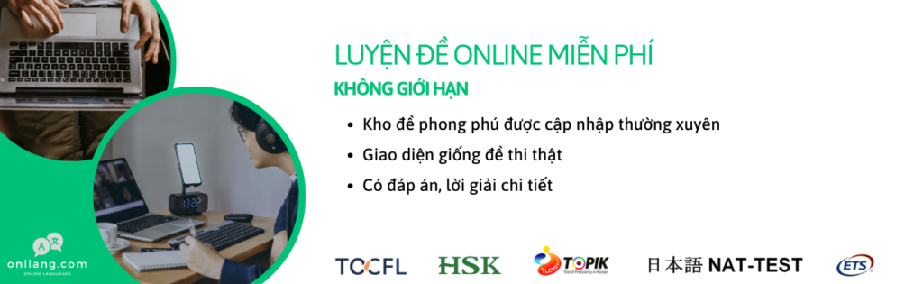 Luyện đề onlline