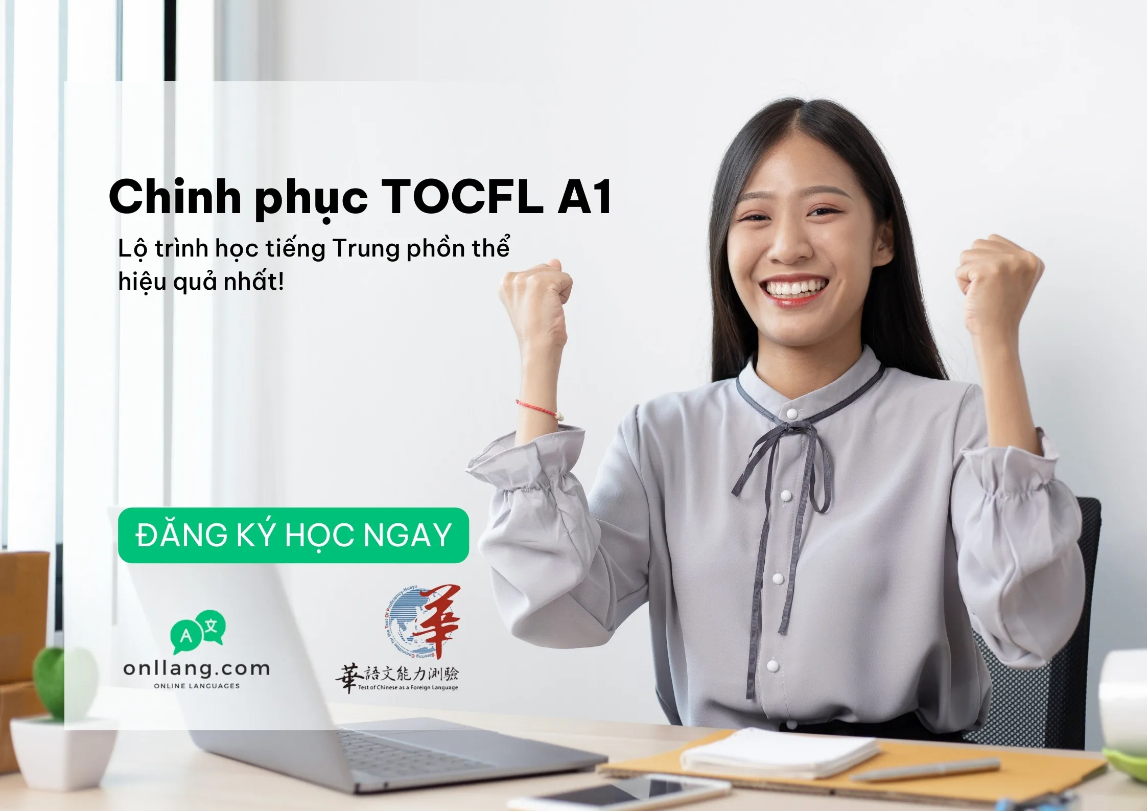 Chinh phục TOCFL A1 dễ dàng với lộ trình học tiếng Trung phồn thể hiệu quả nhất!